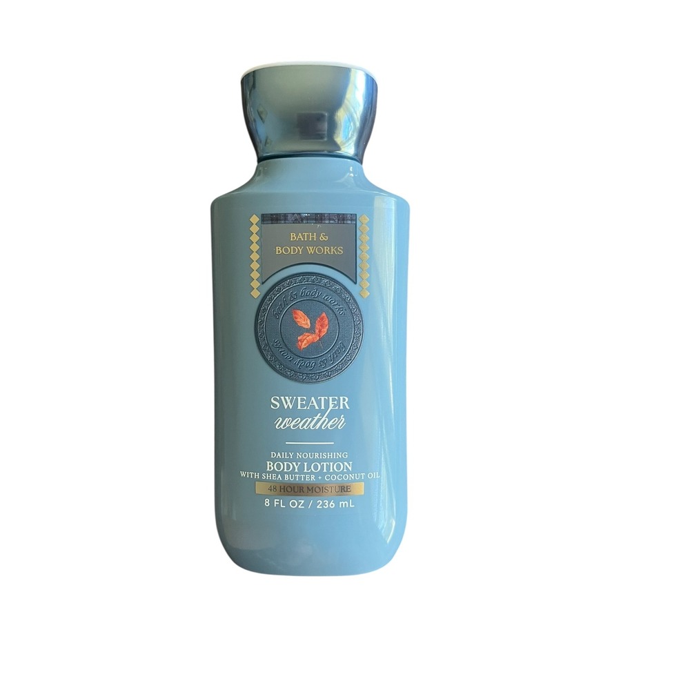 Bath & Body Works Sweater Weather Body Lotion Daily Nourishing 8 fl oz New